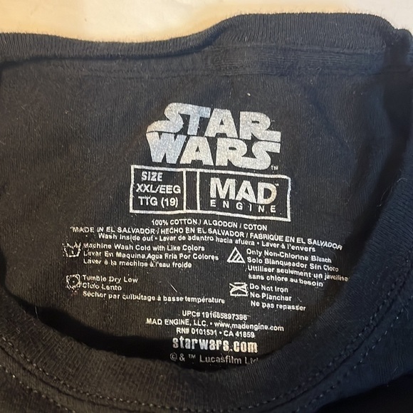 Star Wars Mens Yoda Tshirt - Picture 3 of 6